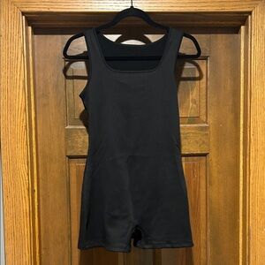 Black Sleeveless Romper